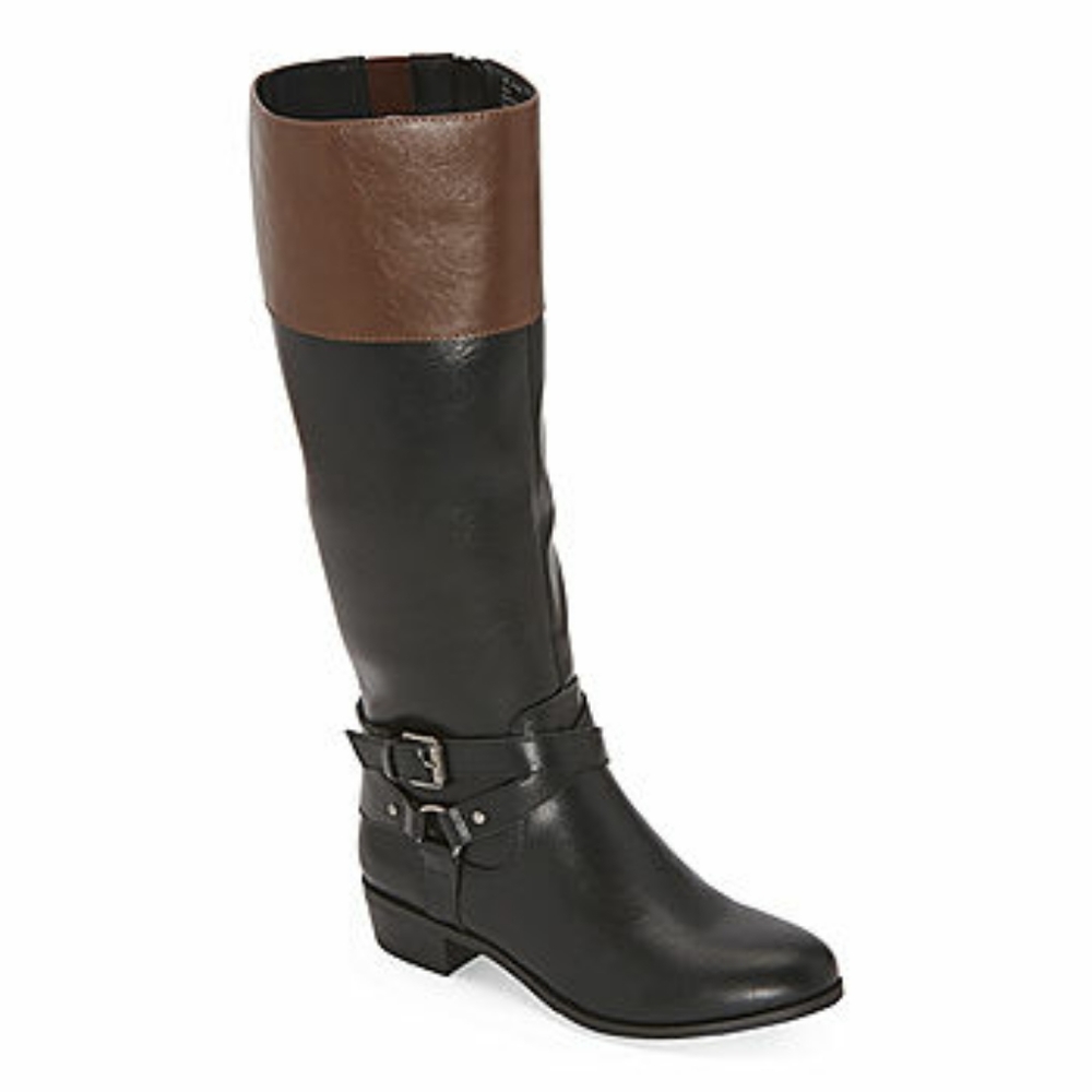 A.N.A. Torrance Riding Boots Block Heel